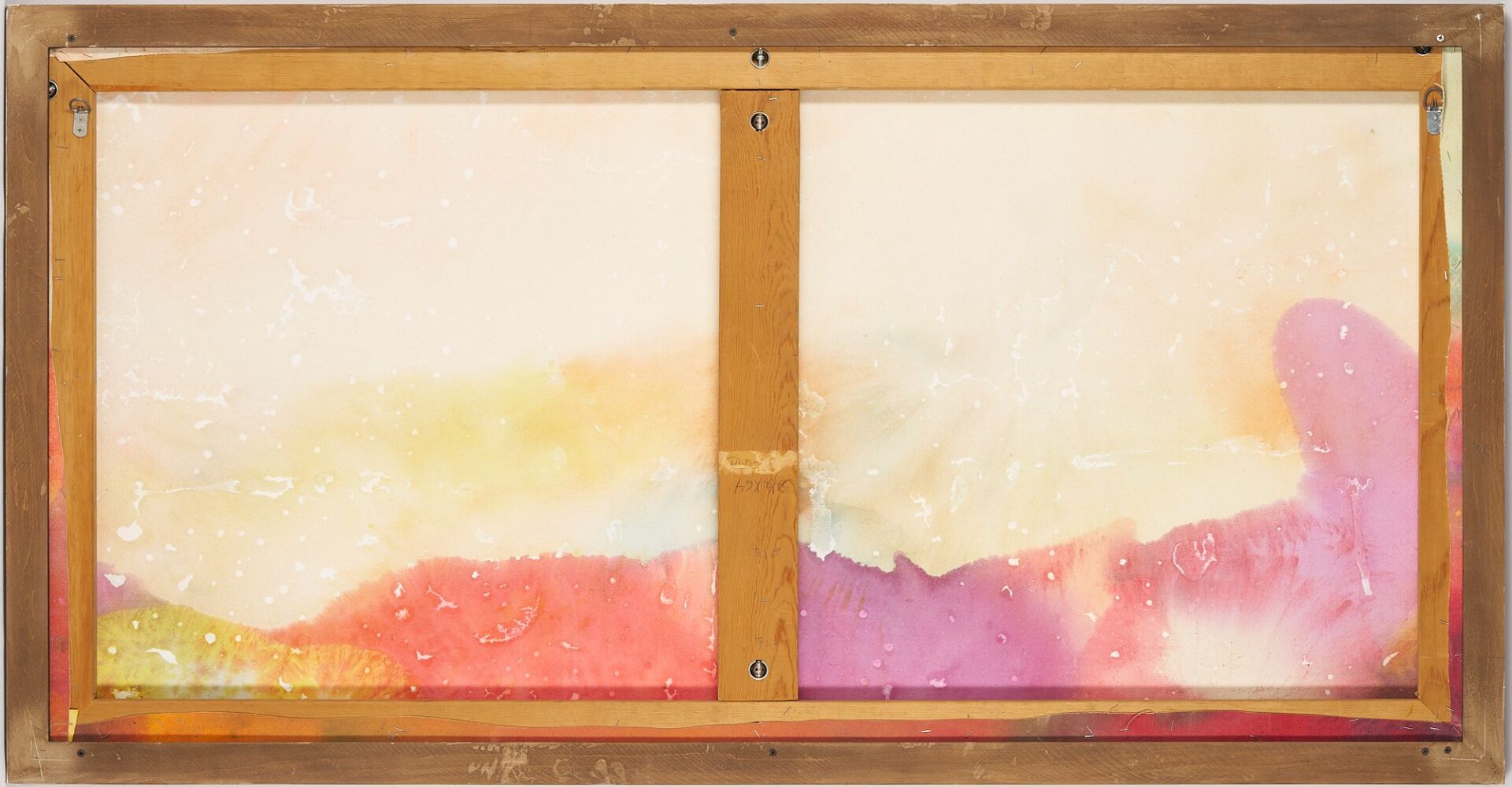 Lot 395: Ronnie Landfield Acrylic Painting, Between Spring and Summer