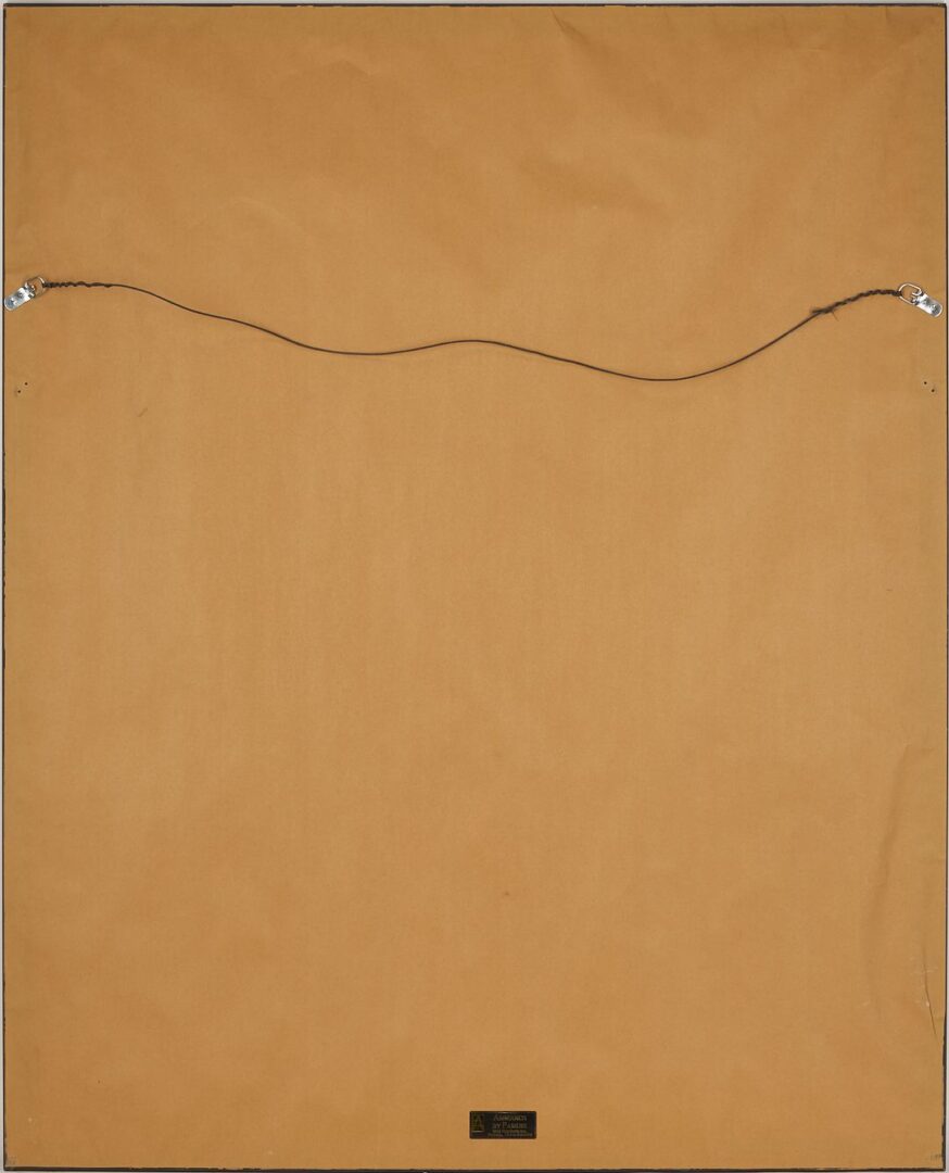 Lot 400: Scarce Jaune Quick-to-See Smith Lithograph, A Map to Heaven