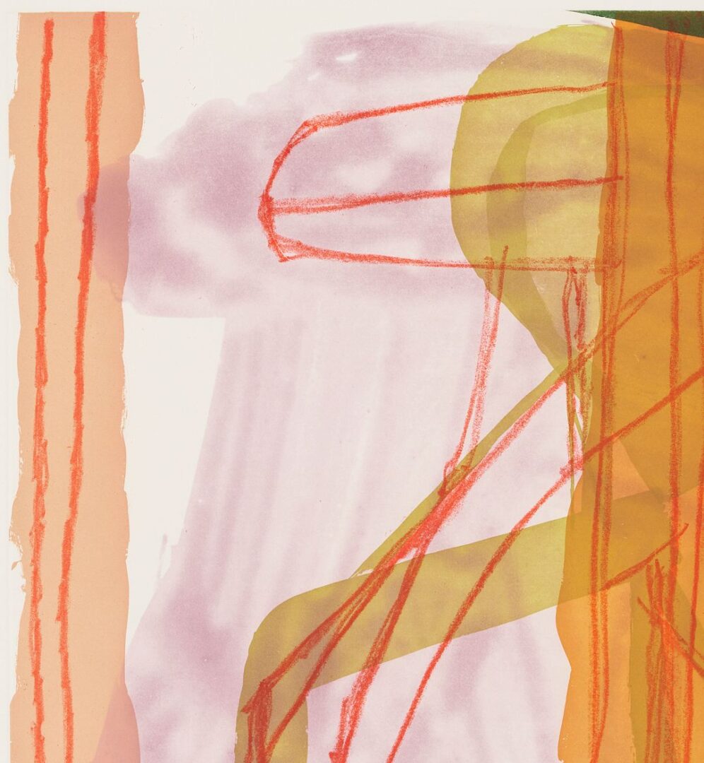 Lot 405: Amy Sillman Abstract Soft Ground Etching, O & N