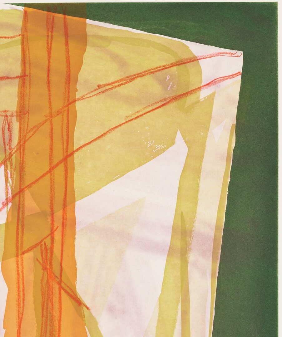 Lot 405: Amy Sillman Abstract Soft Ground Etching, O & N