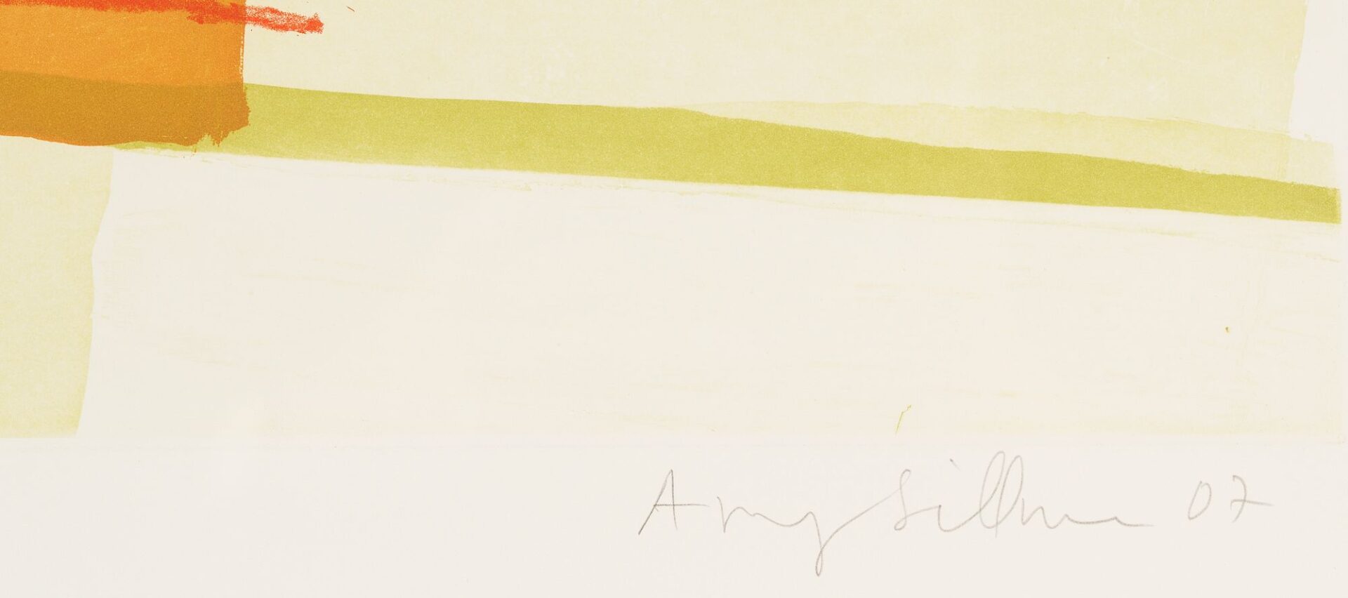 Lot 405: Amy Sillman Abstract Soft Ground Etching, O & N