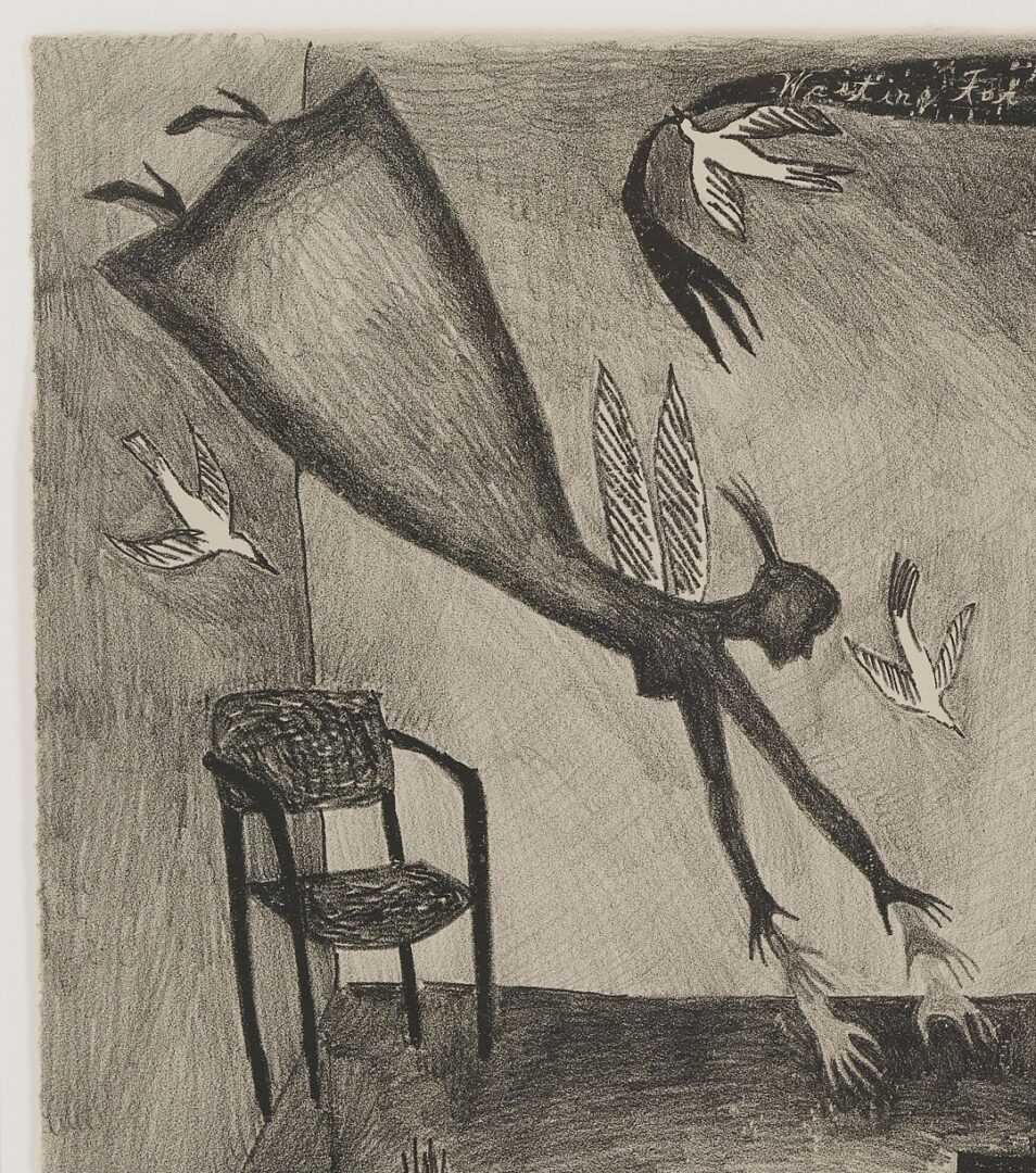 Lot 409: 3 Contemporary Prints, June Wayne, Hollis Sigler, & Rosemary Feit Covey
