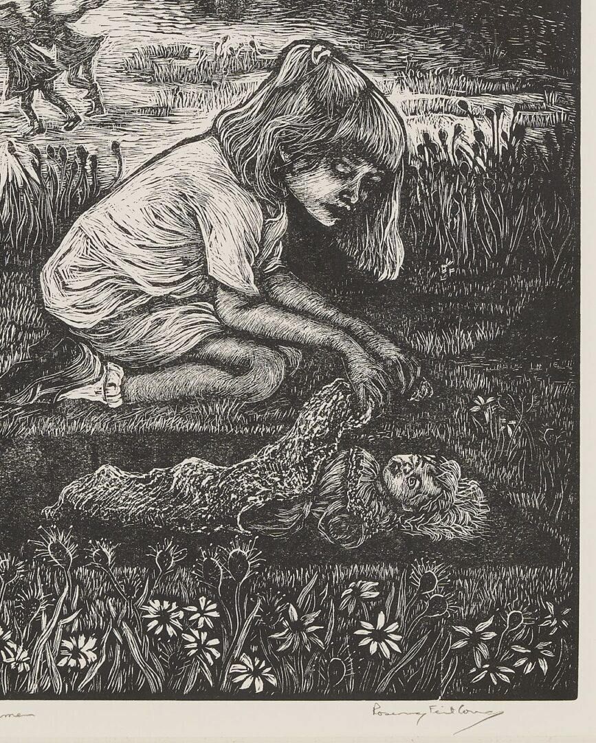 Lot 409: 3 Contemporary Prints, June Wayne, Hollis Sigler, & Rosemary Feit Covey