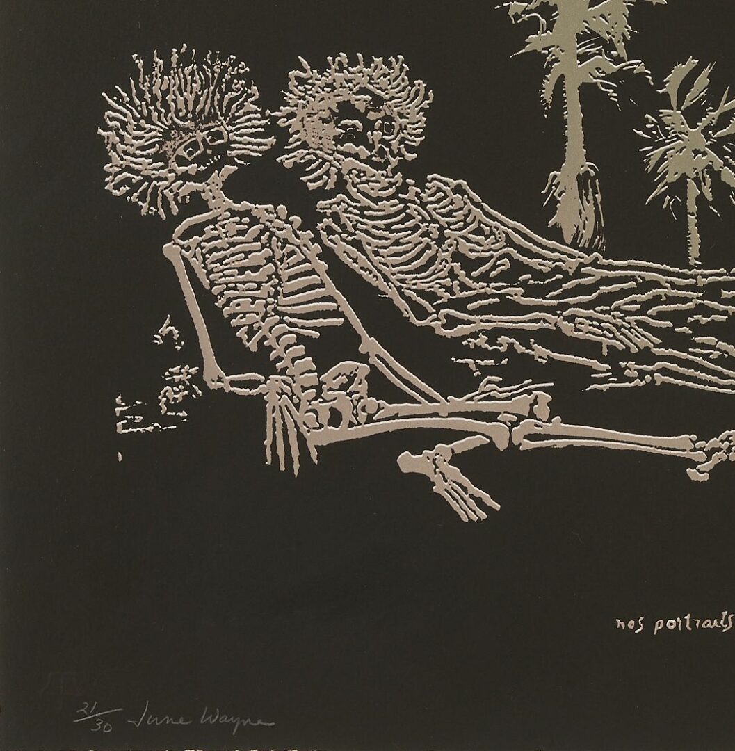 Lot 409: 3 Contemporary Prints, June Wayne, Hollis Sigler, & Rosemary Feit Covey