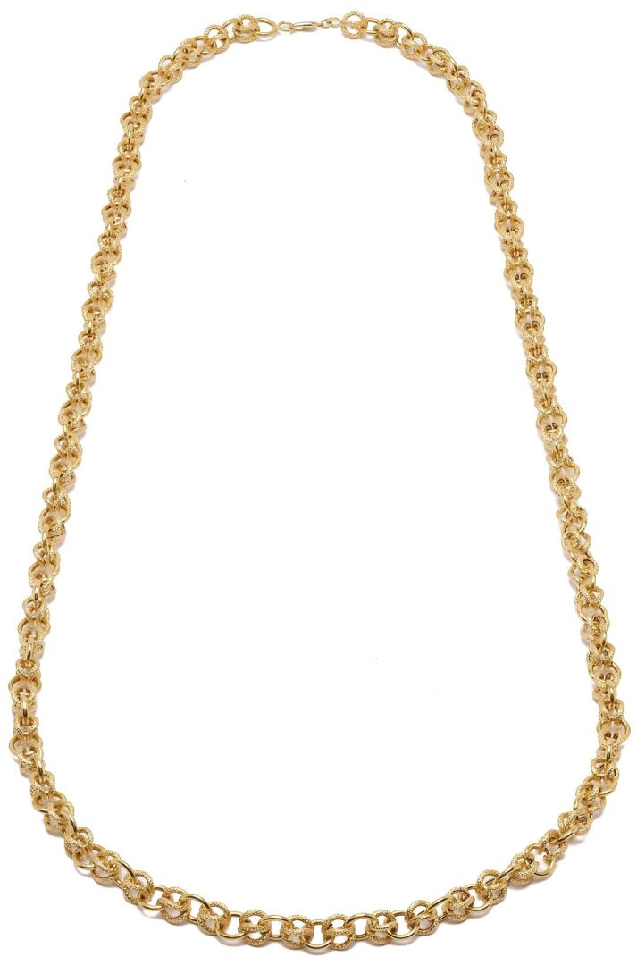 Lot 41: 18K Gold Chain Necklace