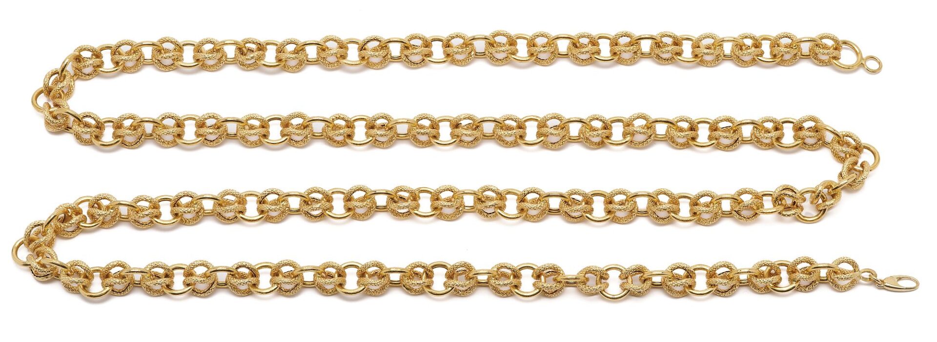 Lot 41: 18K Gold Chain Necklace