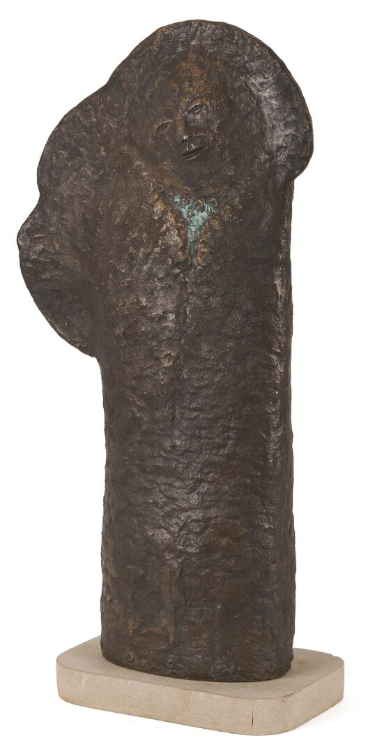 Lot 423: Large Olen Bryant Bronze Sculpture