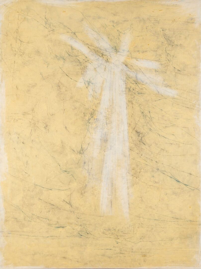 Lot 427: Large Walter Barker O/C Painting, Sky World, 1960
