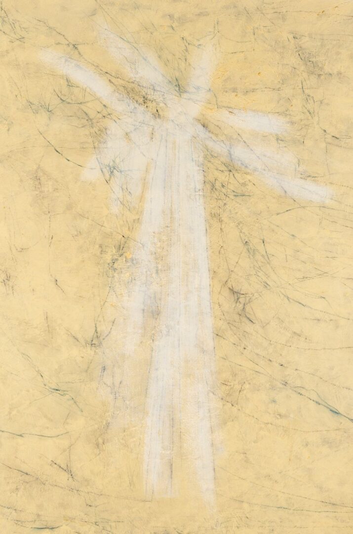 Lot 427: Large Walter Barker O/C Painting, Sky World, 1960
