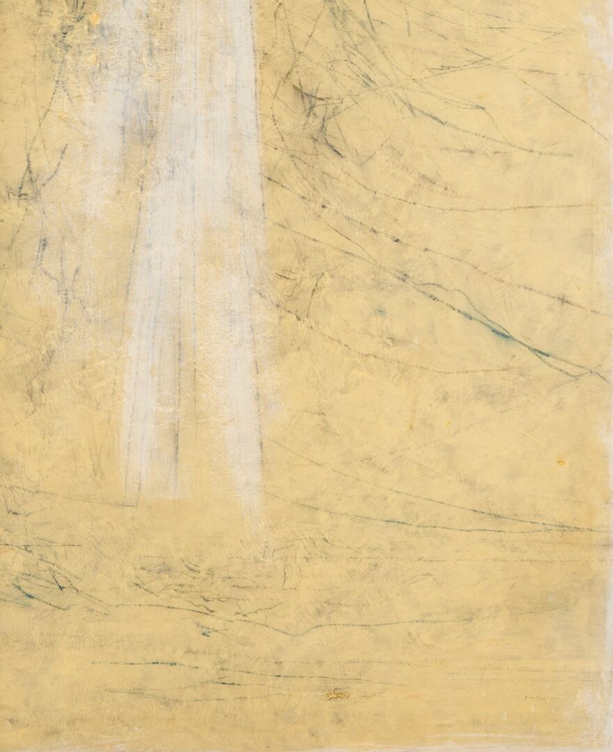 Lot 427: Large Walter Barker O/C Painting, Sky World, 1960