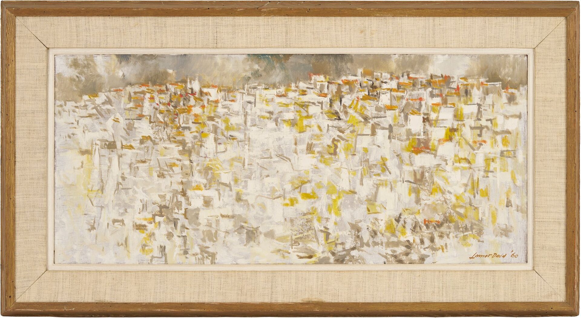 Lot 428: Lamar Dodd Abstract Painting