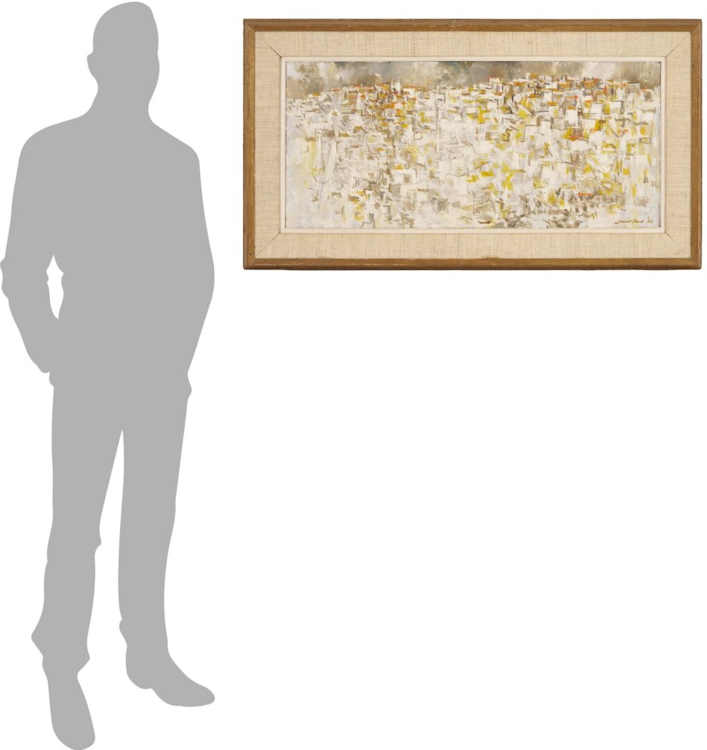 Lot 428: Lamar Dodd Abstract Painting