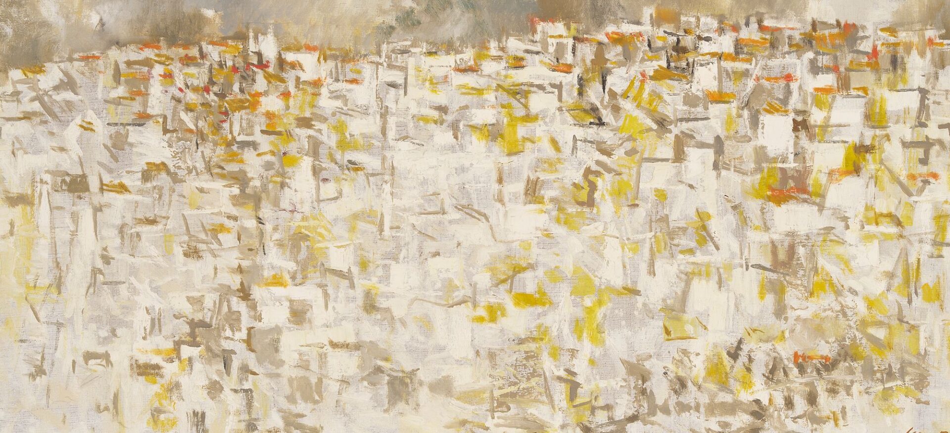 Lot 428: Lamar Dodd Abstract Painting