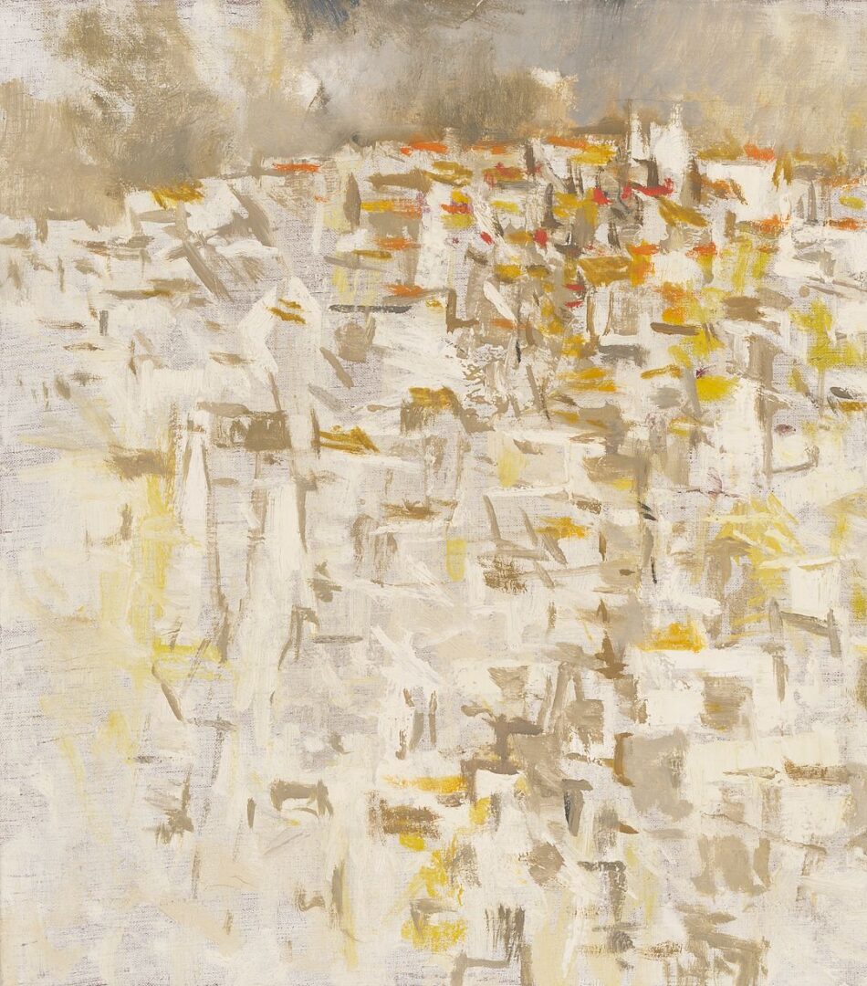 Lot 428: Lamar Dodd Abstract Painting