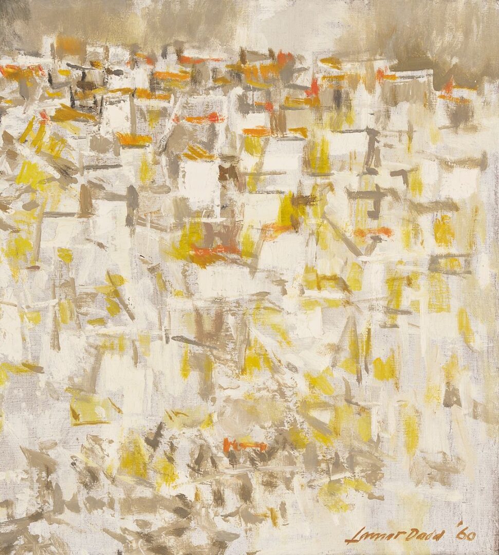 Lot 428: Lamar Dodd Abstract Painting