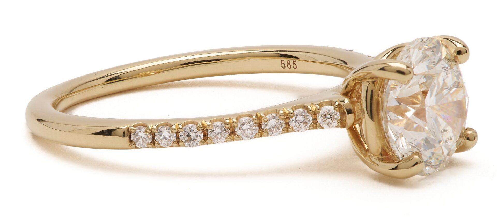 Lot 42: Ladies’ 1.55 Carat Diamond Engagement Ring, GIA