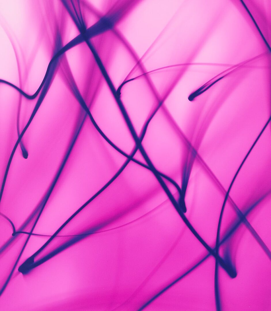 Lot 435: Ellen Carey, Series of 6 Photograms, Struck By Light: Pen Lights
