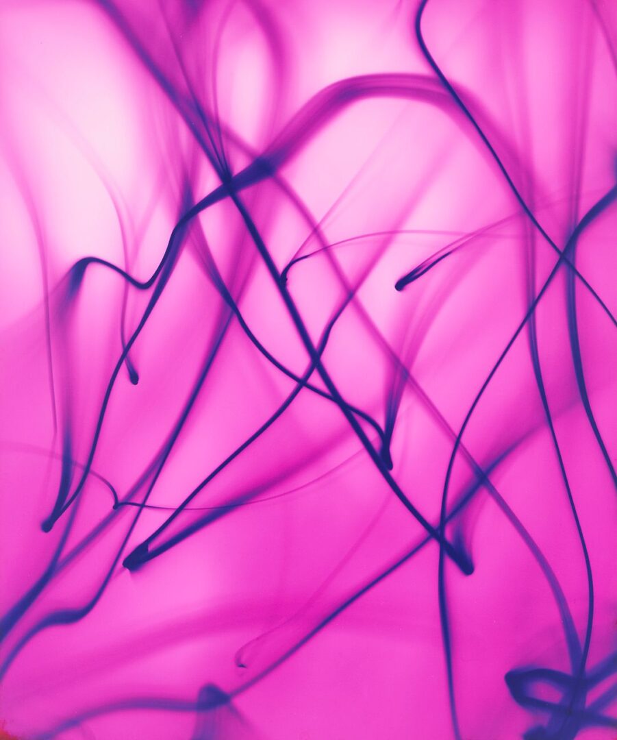 Lot 435: Ellen Carey, Series of 6 Photograms, Struck By Light: Pen Lights