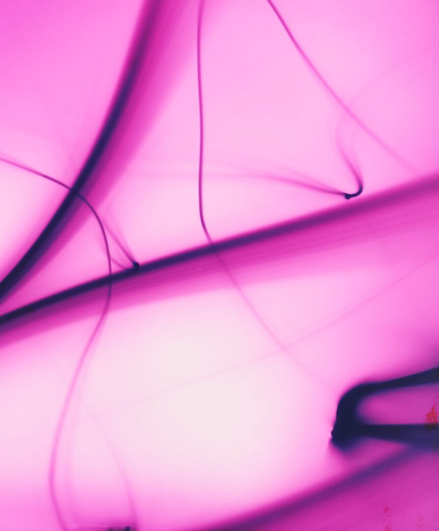 Lot 435: Ellen Carey, Series of 6 Photograms, Struck By Light: Pen Lights