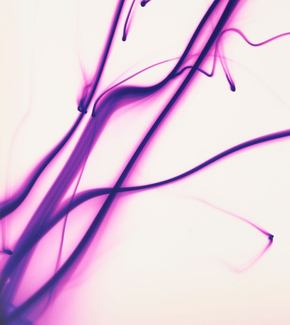 Lot 435: Ellen Carey, Series of 6 Photograms, Struck By Light: Pen Lights