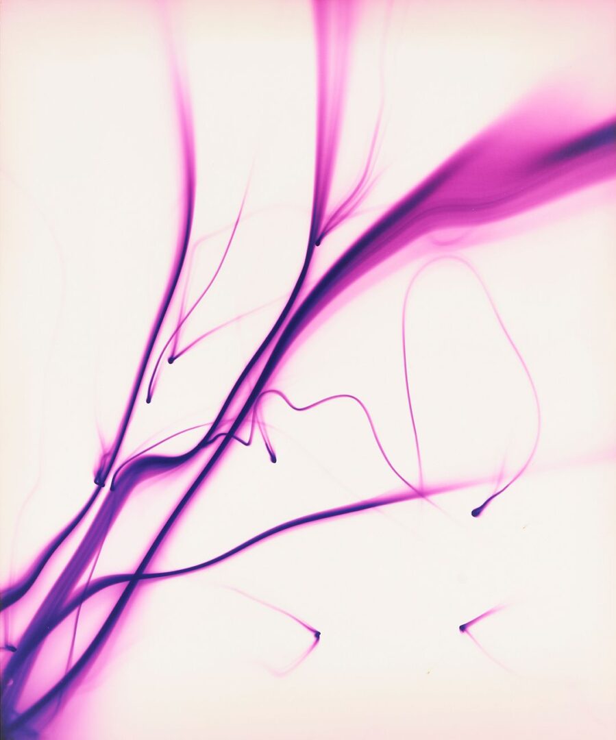 Lot 435: Ellen Carey, Series of 6 Photograms, Struck By Light: Pen Lights