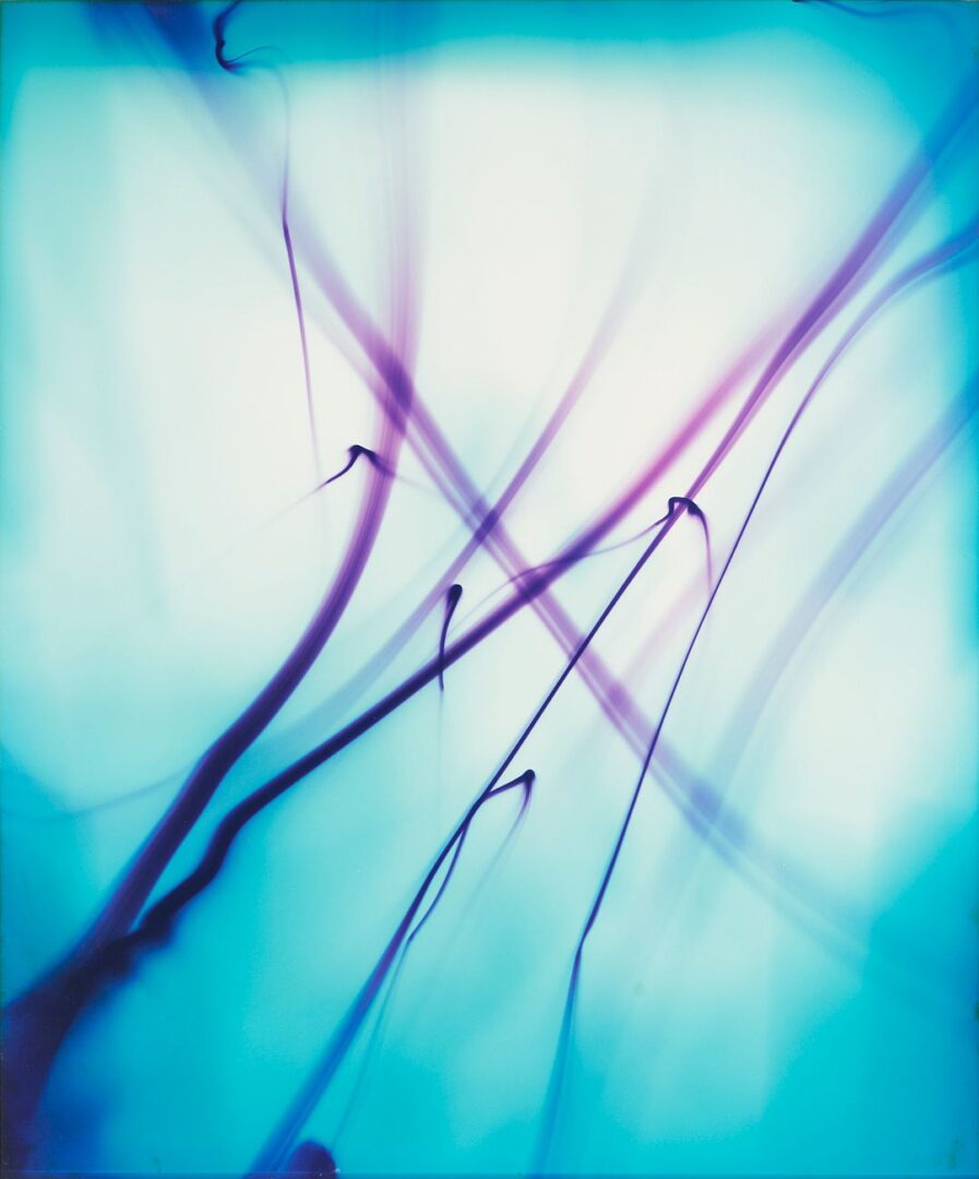 Lot 435: Ellen Carey, Series of 6 Photograms, Struck By Light: Pen Lights