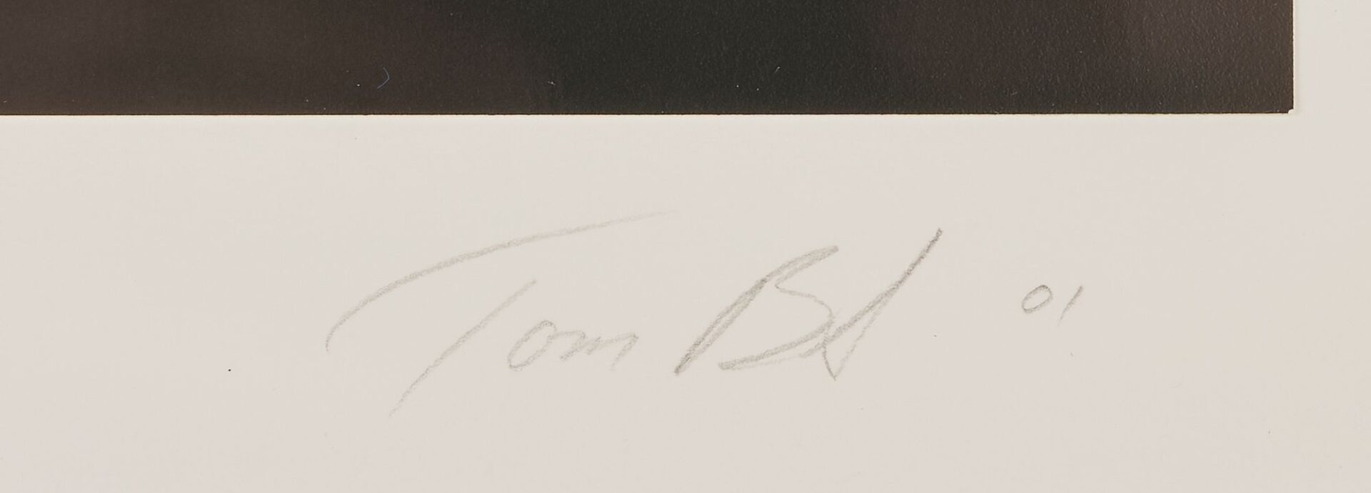 Lot 437: Tom Baril Signed Photograph, Red Apple
