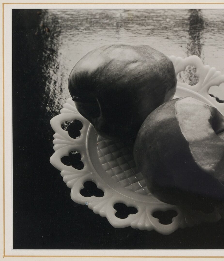 Lot 438: Louise Dahl Wolfe Photograph, Still Life w/ Partially Peeled Fruit