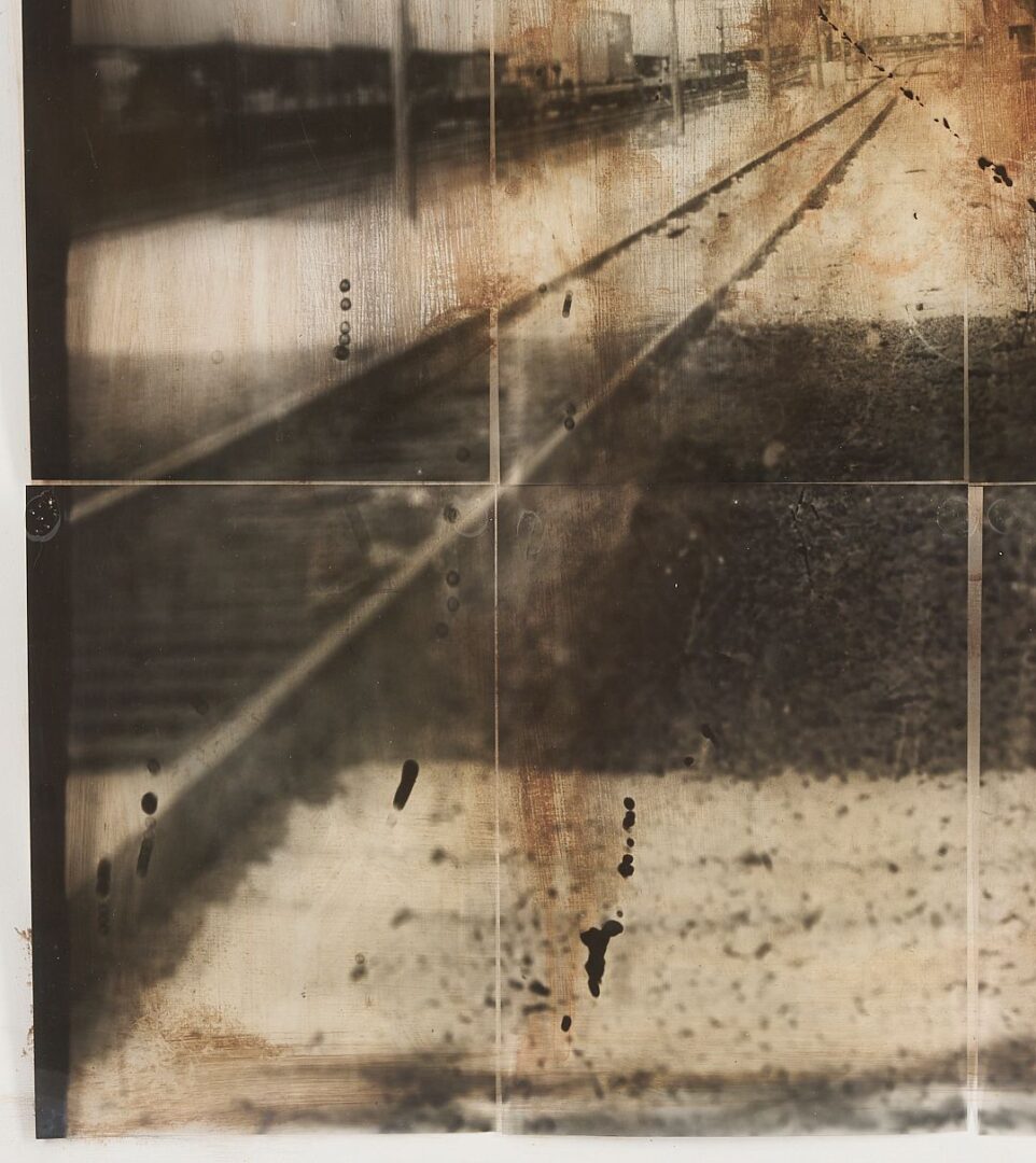 Lot 441: John Folsom Mixed Media Photograph, Platform III