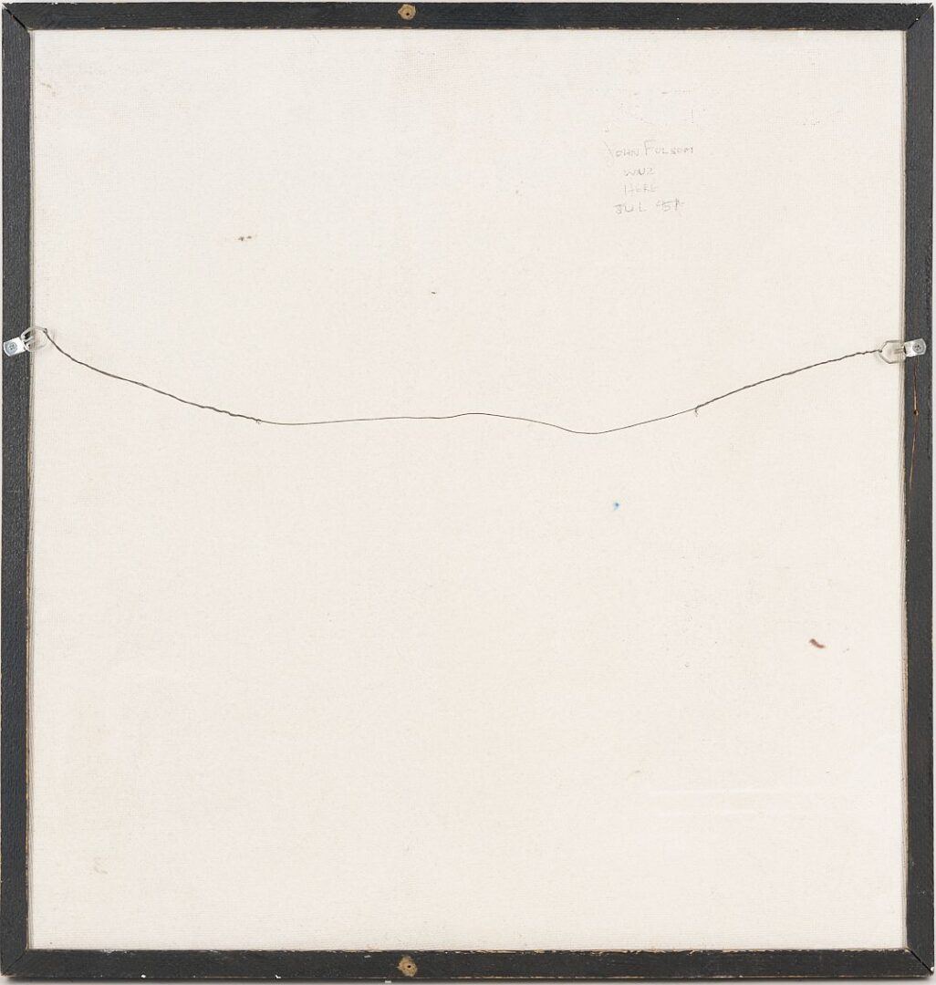 Lot 441: John Folsom Mixed Media Photograph, Platform III