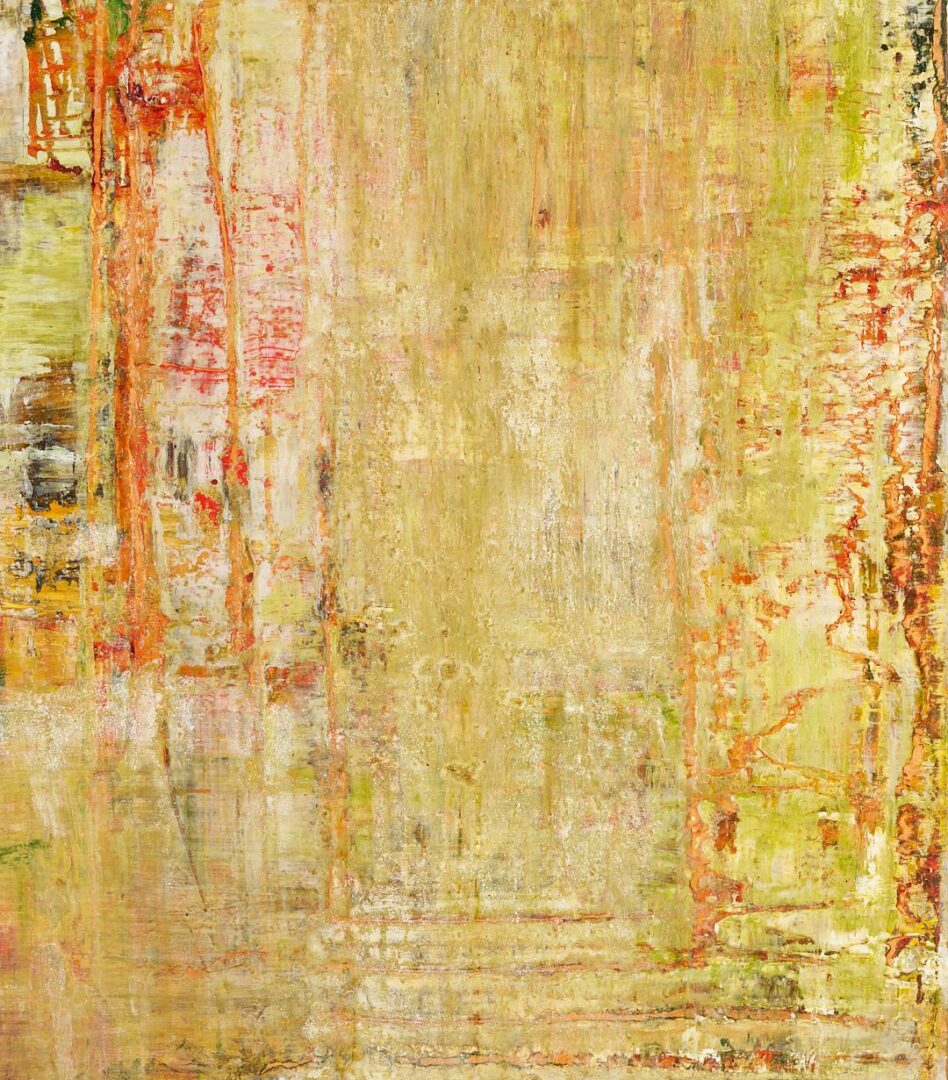 Lot 443: Large Hilario Gutierrez Polyptych, Cross at Marble Canyon