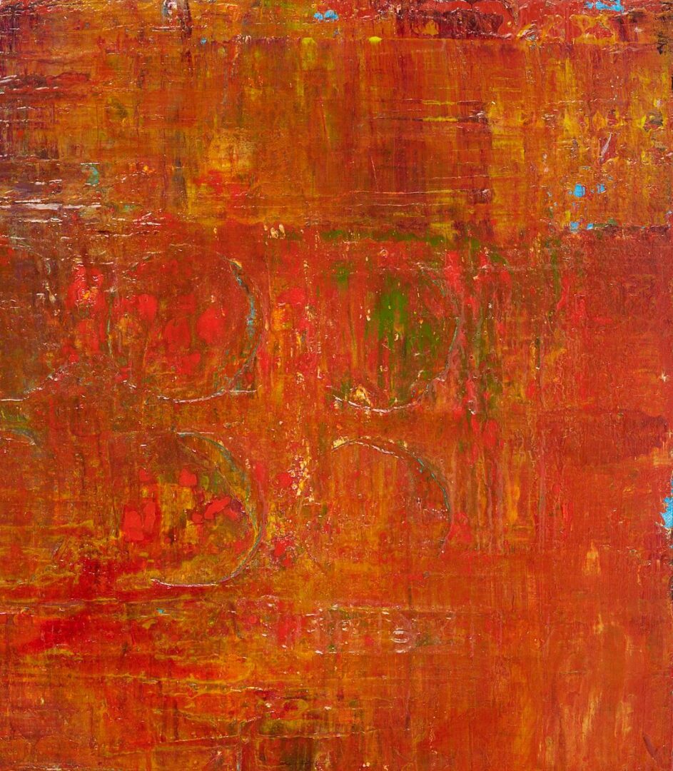 Lot 443: Large Hilario Gutierrez Polyptych, Cross at Marble Canyon