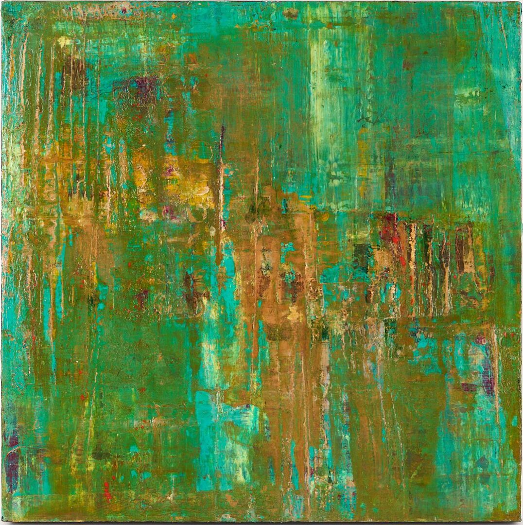 Lot 443: Large Hilario Gutierrez Polyptych, Cross at Marble Canyon
