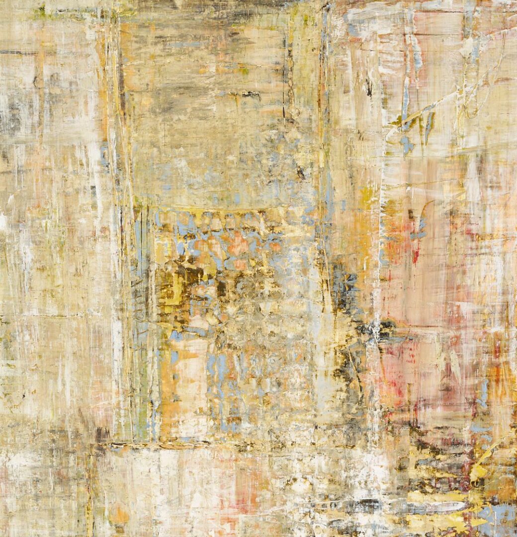 Lot 443: Large Hilario Gutierrez Polyptych, Cross at Marble Canyon