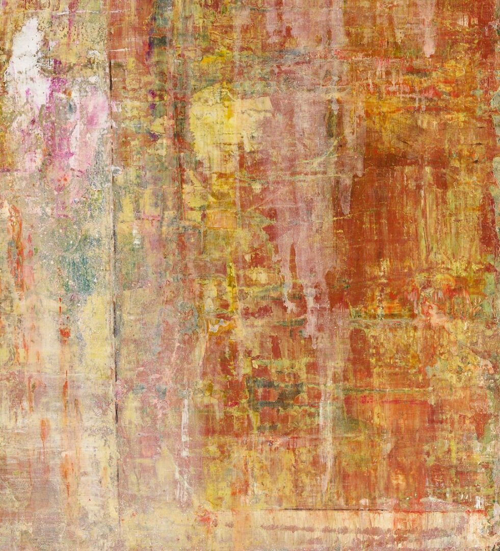 Lot 443: Large Hilario Gutierrez Polyptych, Cross at Marble Canyon