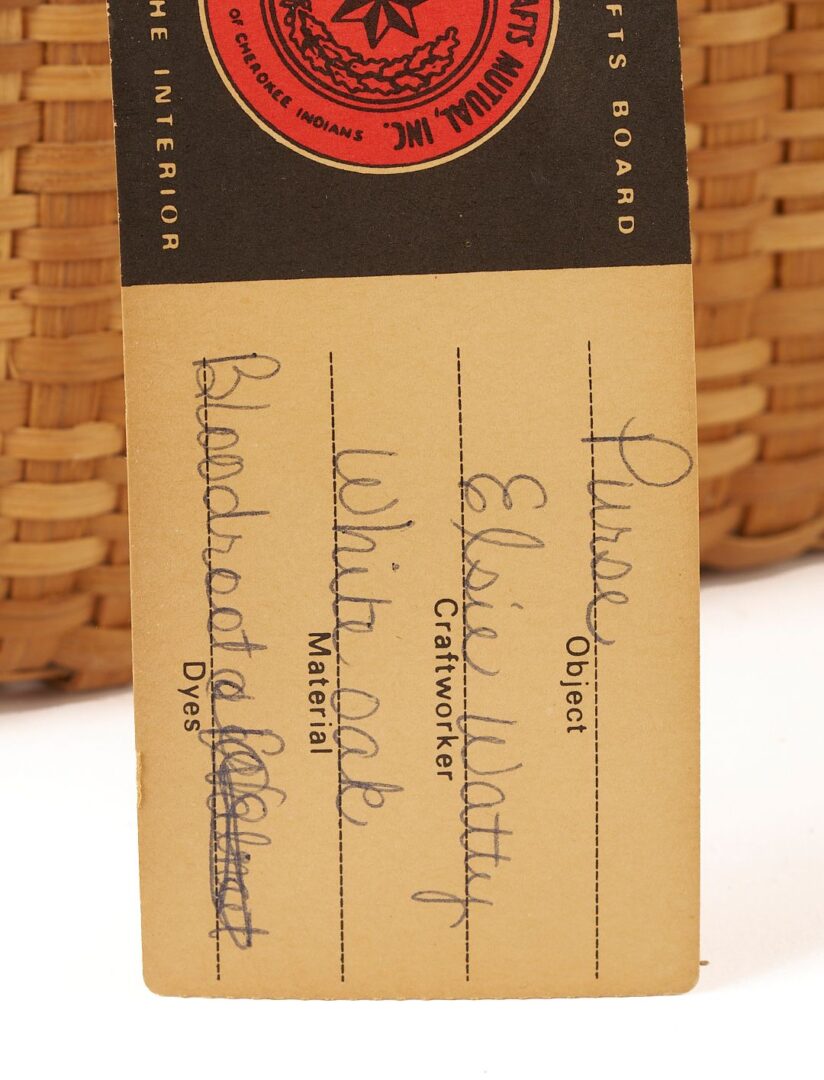 Lot 459: 3 Native American Cherokee Baskets