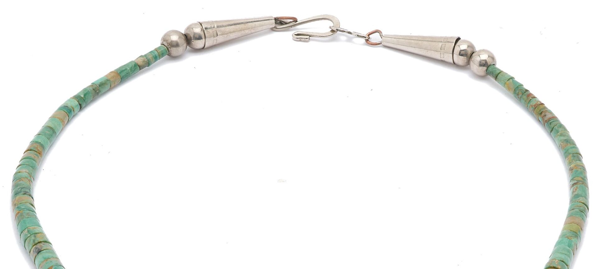 Lot 468: 6 Sterling Silver Jewelry & Stone Jewelry Items, incl. Native American