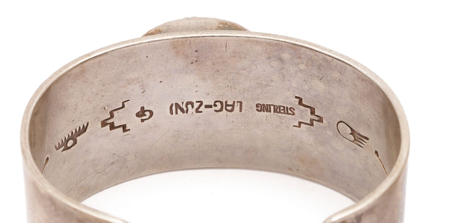 Lot 468: 6 Sterling Silver Jewelry & Stone Jewelry Items, incl. Native American