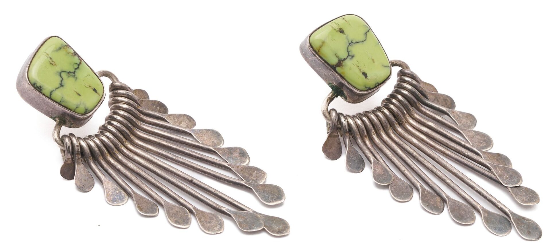 Lot 468: 6 Sterling Silver Jewelry & Stone Jewelry Items, incl. Native American