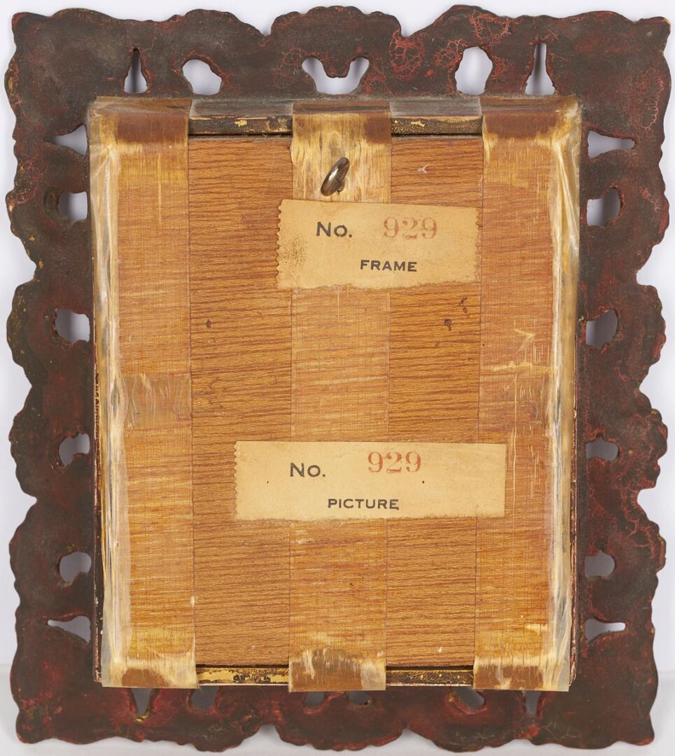Lot 473: Pr. Philip Campbell Curtis Surrealist Portrait Paintings