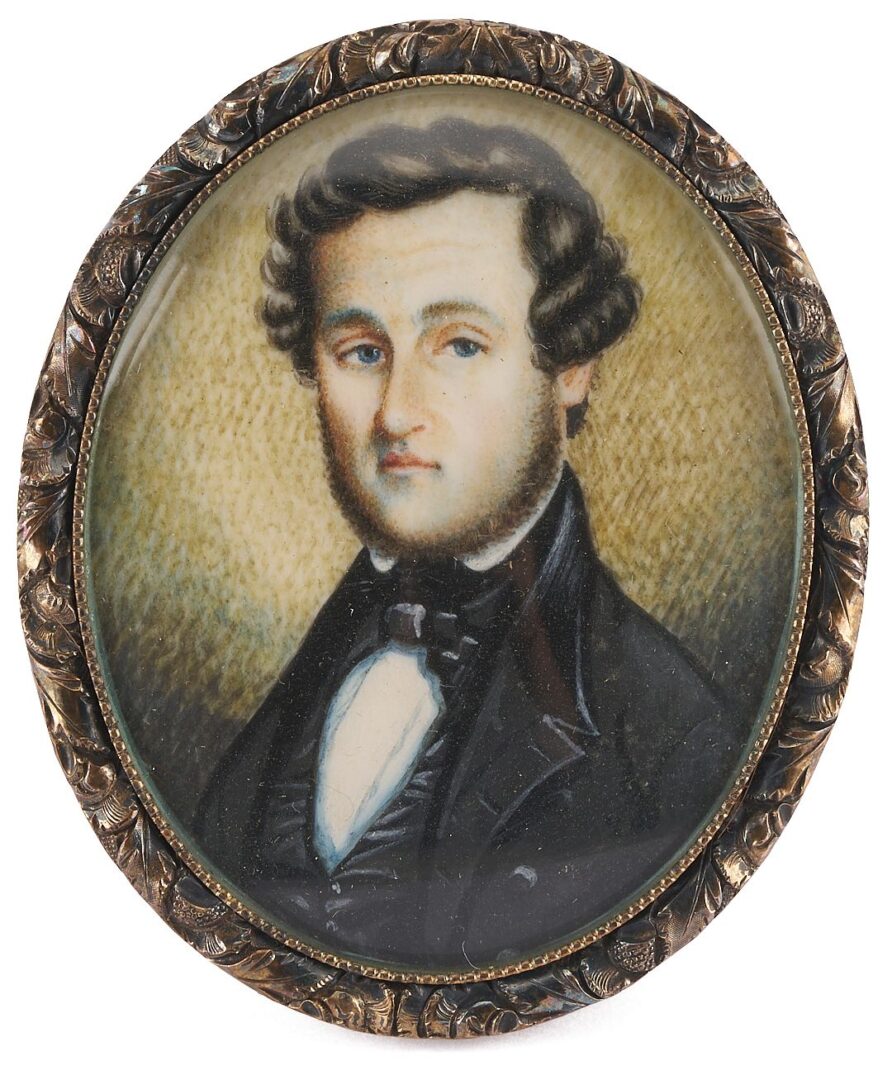Lot 475: 4 Portraits of men incl. Winfield Scott, Civil & Rev. War