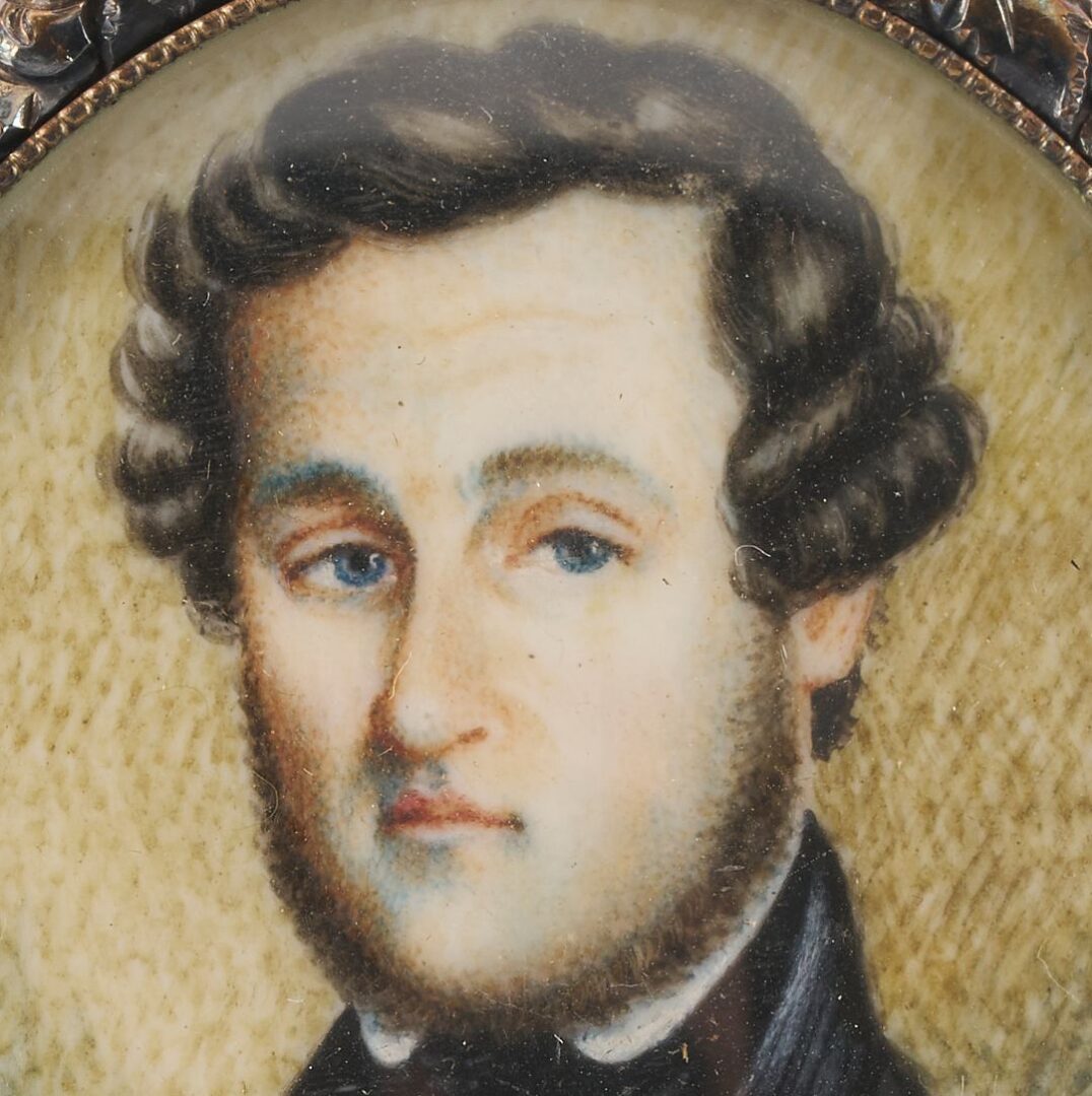Lot 475: 4 Portraits of men incl. Winfield Scott, Civil & Rev. War
