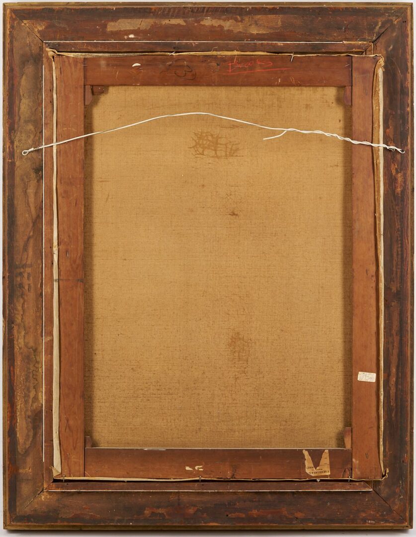 Lot 477: British School 19th C. O/C Nautical Portrait