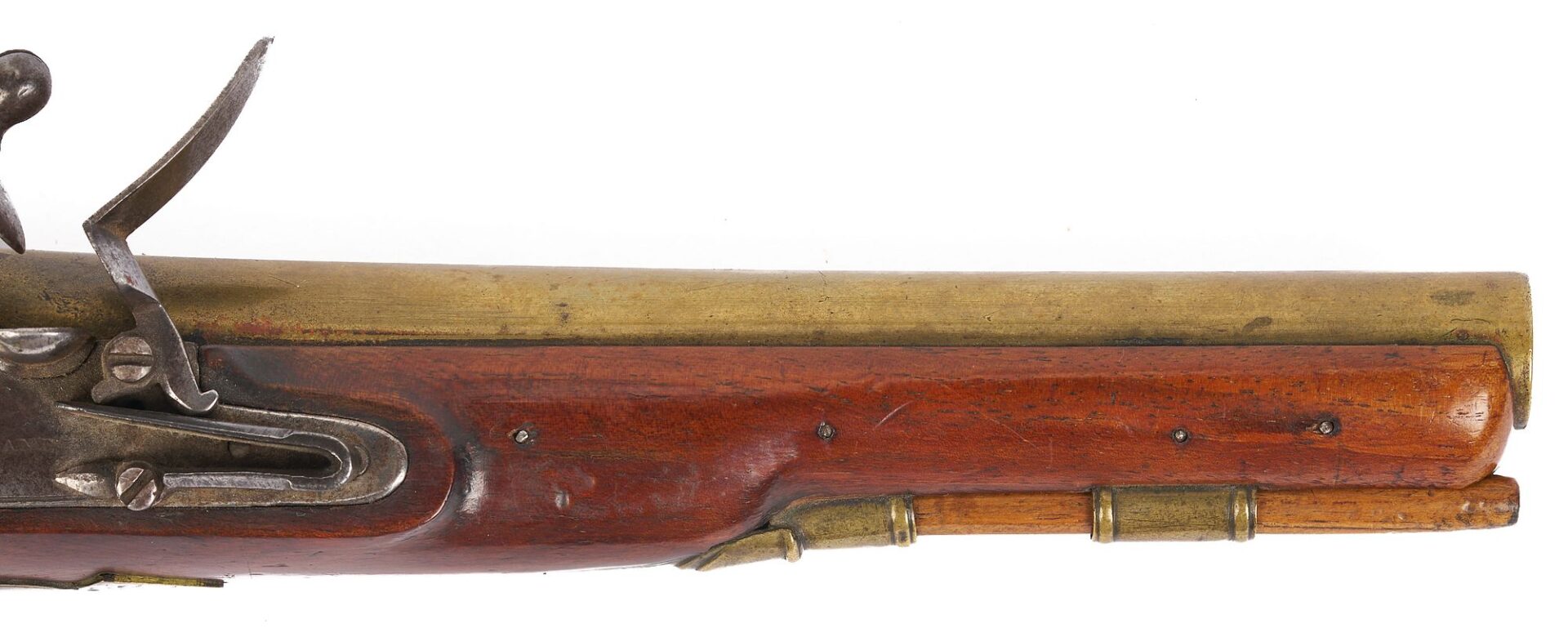 Lot 478: W. Ketland London Flintlock Pistol 1800-1810; plus Small Unmarked Pistol