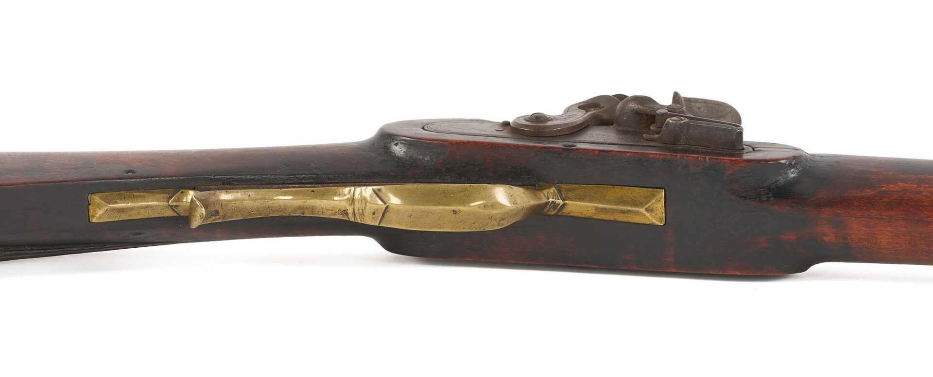 Lot 479: Flintlock Rifle, Kirkman & Ellis Nashville