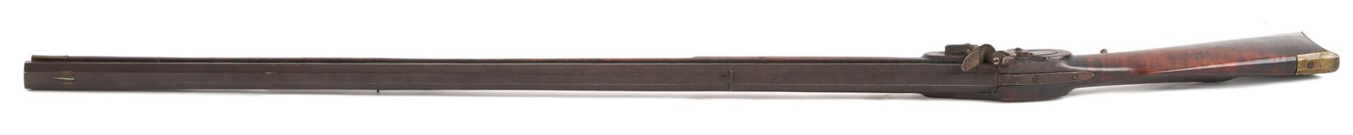 Lot 479: Flintlock Rifle, Kirkman & Ellis Nashville