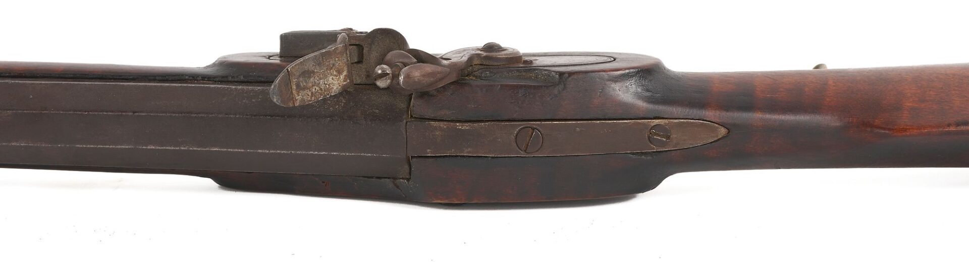 Lot 479: Flintlock Rifle, Kirkman & Ellis Nashville