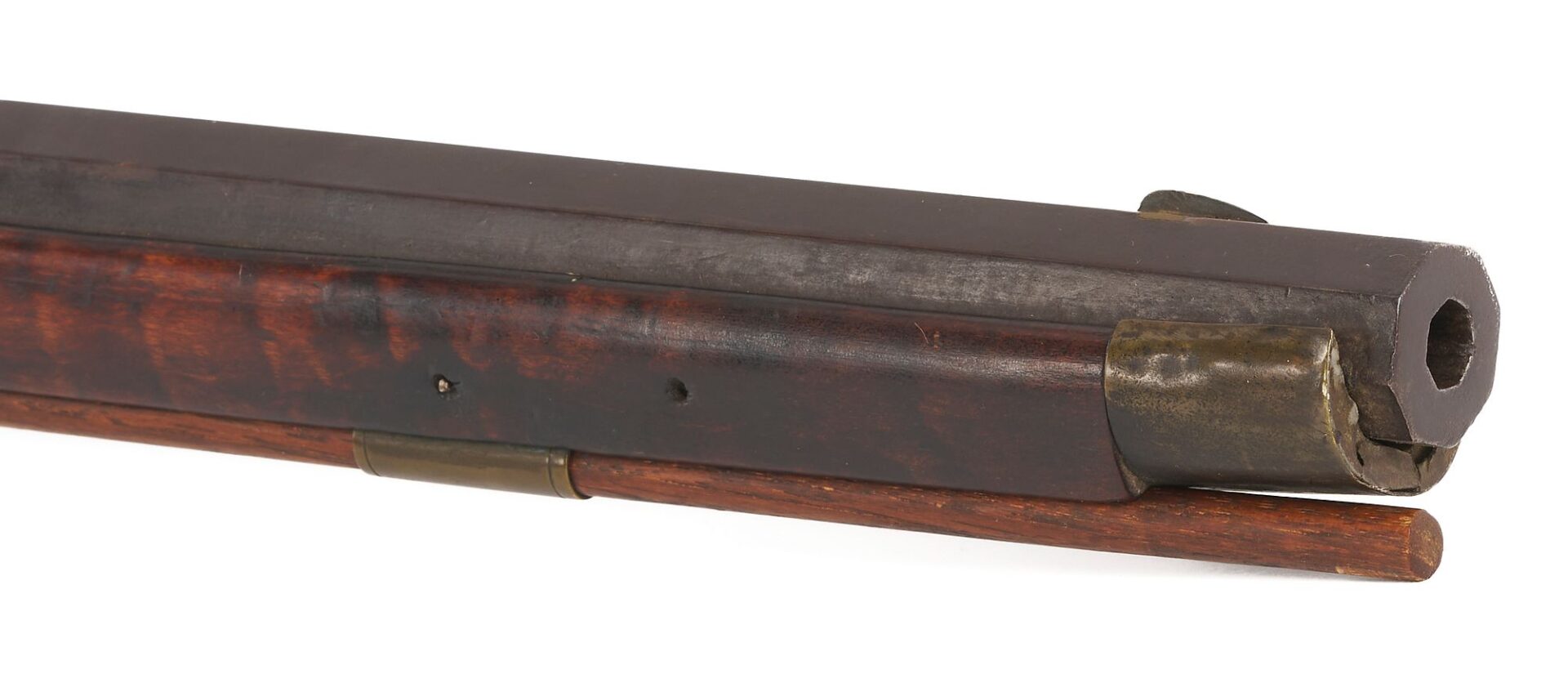 Lot 479: Flintlock Rifle, Kirkman & Ellis Nashville