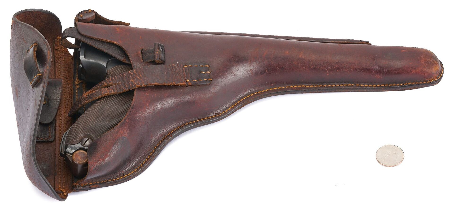 Lot 481: 1915 Luger Artillery Pistol