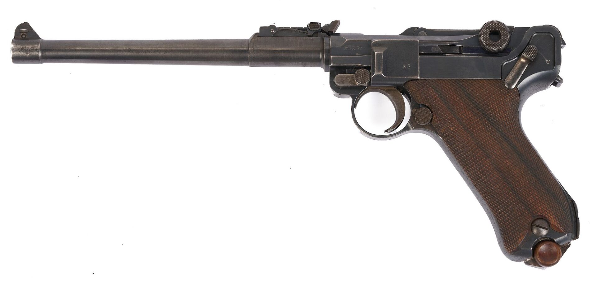 Lot 481: 1915 Luger Artillery Pistol